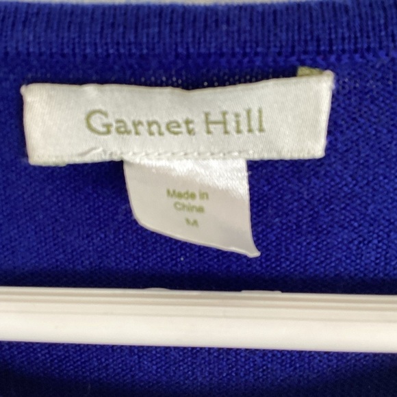 Garnet Hill 100% Merino Wool Crewneck Sweater Dress Loose Gray Pockets Medium - Picture 3 of 15